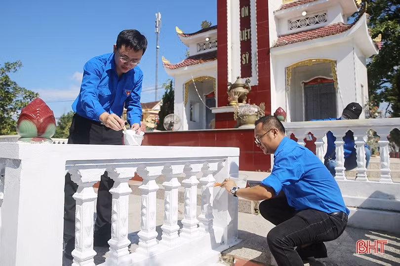 Nhiều hoạt động thiện nguyện ý nghĩa của tuổi trẻ Khối CCQ&DN Hà Tĩnh 