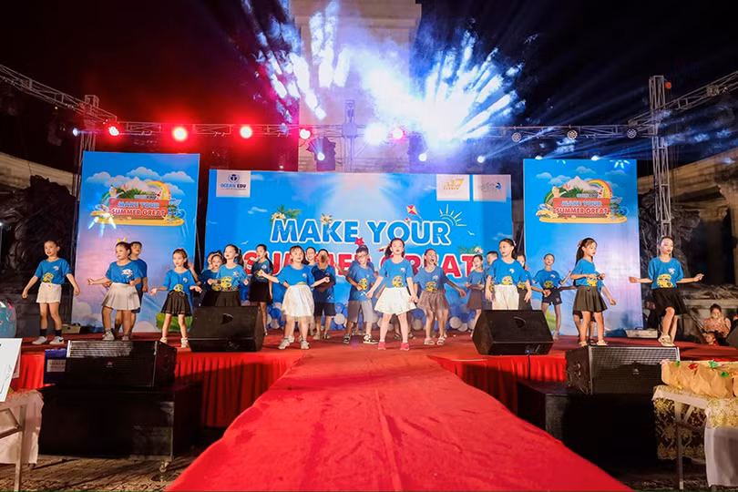Khởi động mùa hè rực rỡ sắc màu tại Ocean Edu 