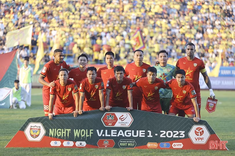 Những con số ấn tượng của Hồng Lĩnh Hà Tĩnh sau giai đoạn 1 V.League