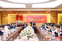 Hội nghị lần thứ nhất Ban Chấp hành Đảng bộ tỉnh Hà Tĩnh khóa XX 
