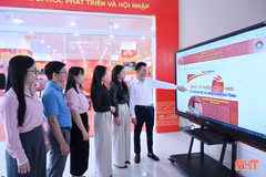 “Không gian số đại hội” - điểm nhấn tại Đại hội Đảng bộ tỉnh Hà Tĩnh lần thứ XX