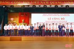 Danh sách bí thư đảng ủy, chủ tịch HĐND 69 xã, phường ở Hà Tĩnh 