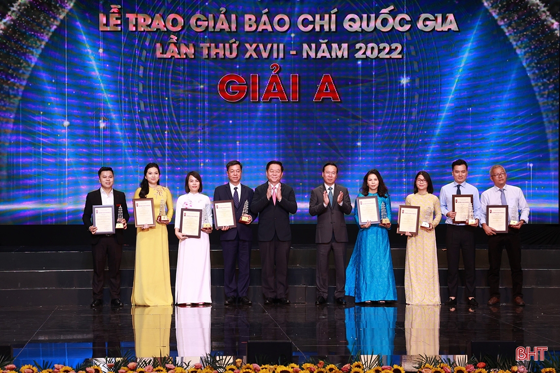 Hà Tĩnh giành 1 giải C và 1 giải khuyến khích Giải Báo chí quốc gia