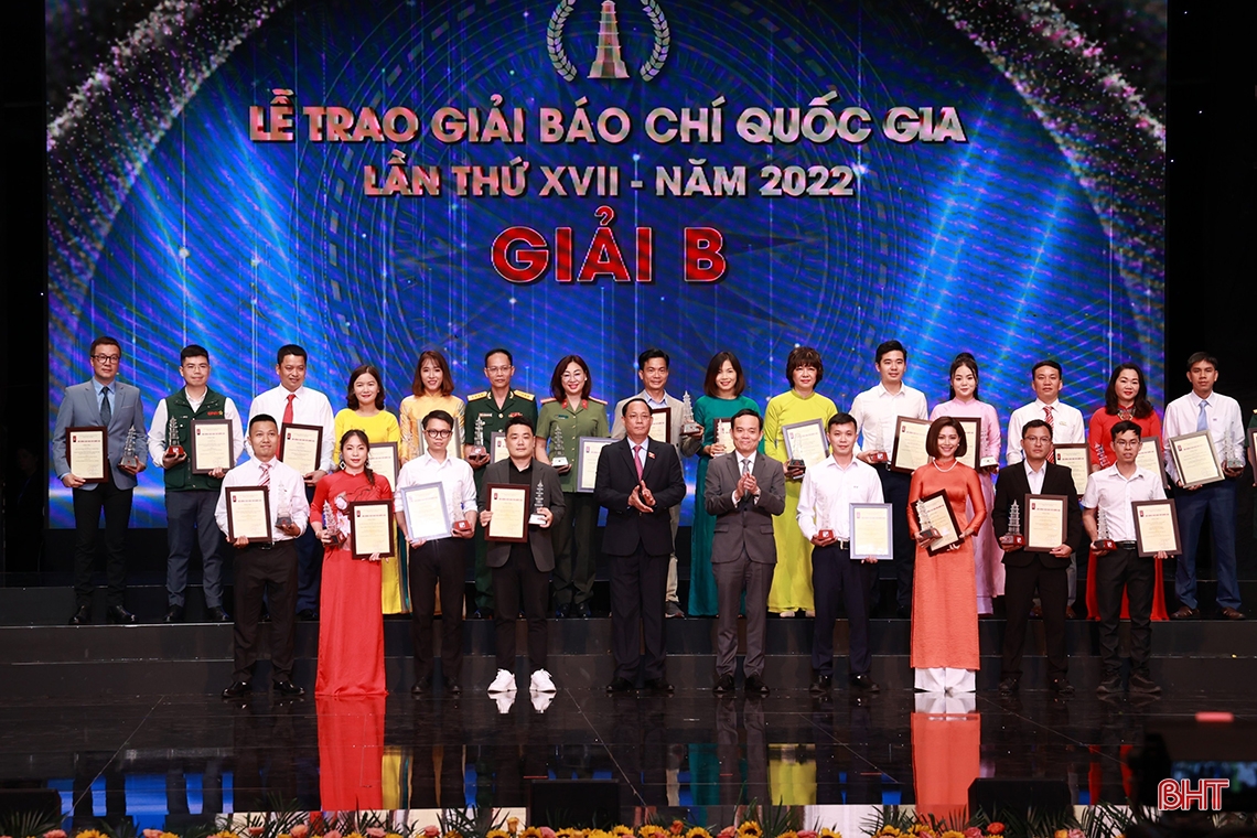 Hà Tĩnh giành 1 giải C và 1 giải khuyến khích Giải Báo chí quốc gia