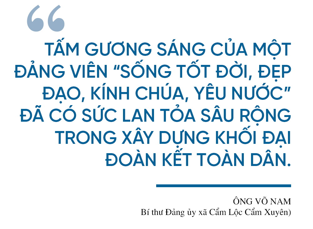 Đảng viên là người có đạo ở Hà Tĩnh - khi “hạt giống đỏ” được ươm mầm (bài 2): Người kết nối sợi dây đoàn kết cho xứ đạo giàu đẹp, bình yên