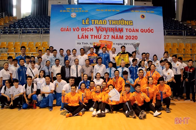 TP. Hồ Chí Minh nhất toàn đoàn Giải Vovinam toàn quốc diễn ra tại Hà Tĩnh