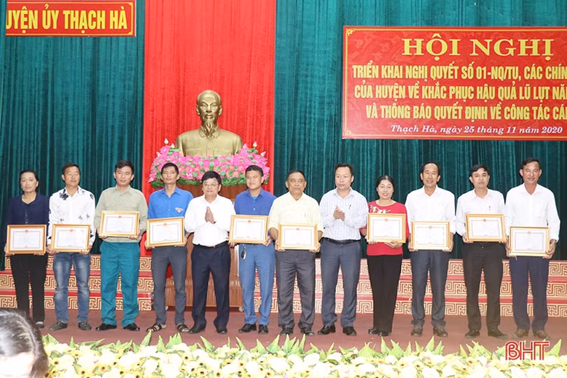 Thạch Hà đề xuất hỗ trợ hơn 5,2 tỷ đồng giúp người dân khôi phục sản xuất
