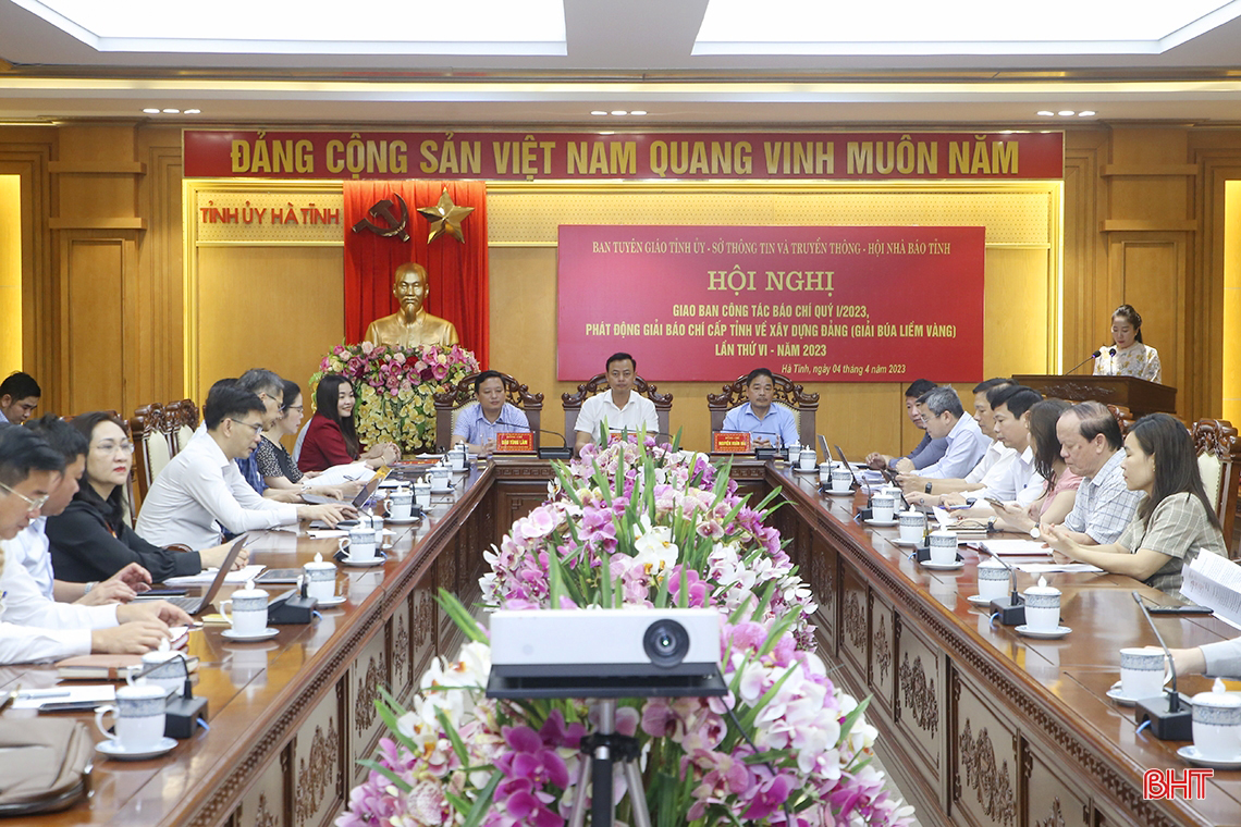Báo chí tập trung tuyên truyền các nhiệm vụ chính trị, đồng hành cùng sự phát triển của Hà Tĩnh