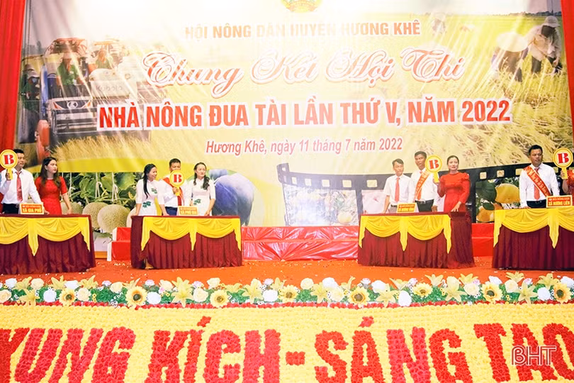 Phú Gia giành giải nhất Hội thi Nhà nông đua tài huyện Hương Khê
