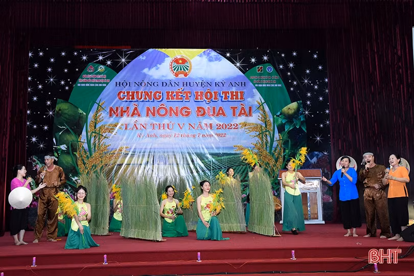 Xã Kỳ Thư giành giải nhất Hội thi Nhà nông đua tài huyện Kỳ Anh