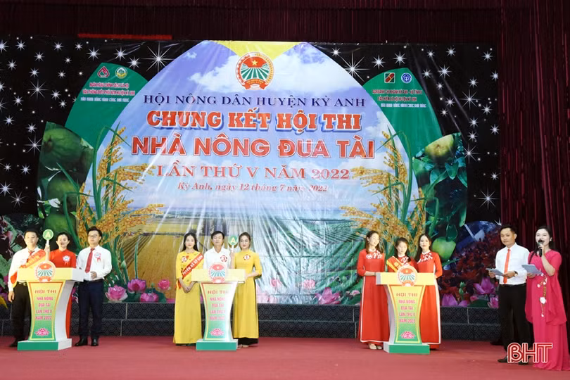 Xã Kỳ Thư giành giải nhất Hội thi Nhà nông đua tài huyện Kỳ Anh