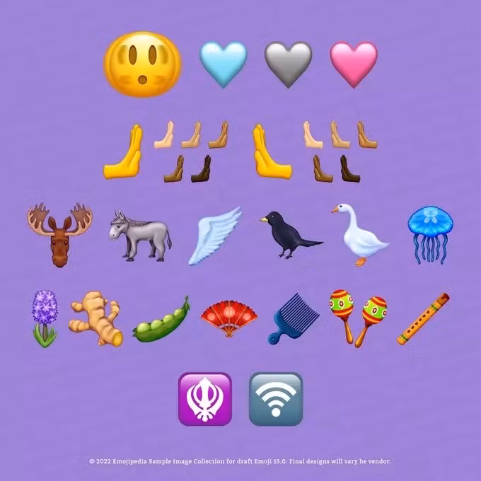 Những biểu tượng emoji mới sắp có trên smartphone