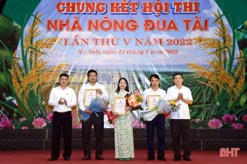 Xã Kỳ Thư giành giải nhất Hội thi Nhà nông đua tài huyện Kỳ Anh
