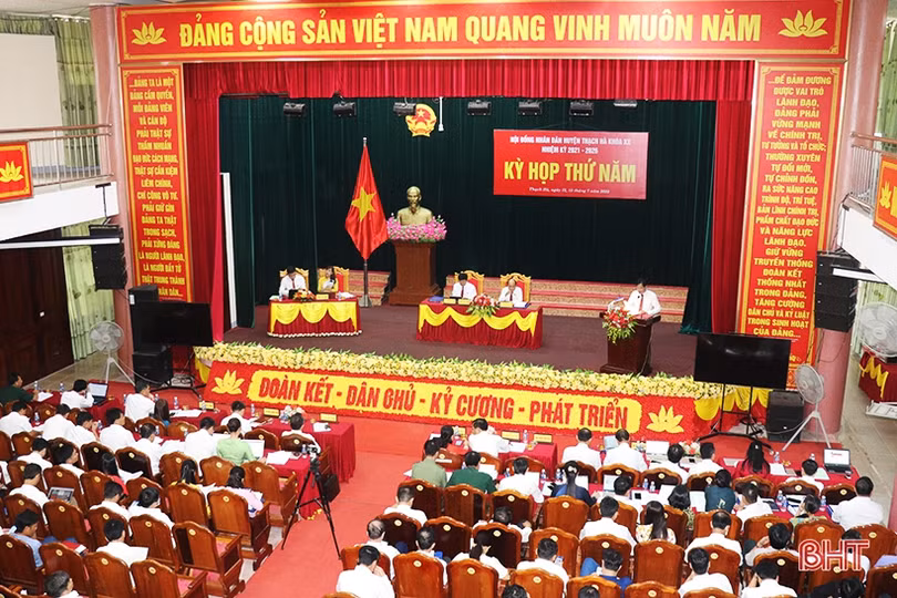 HĐND huyện Thạch Hà dự kiến thông qua 10 nghị quyết quan trọng