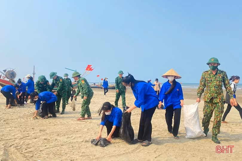 Tuổi trẻ Đồn Biên phòng Lạch Kèn với nhiều hoạt động vì cộng đồng