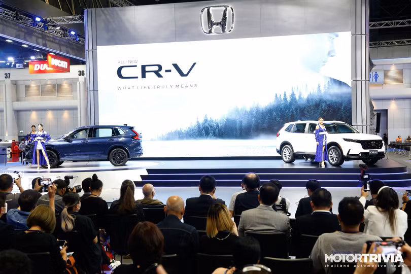 Ảnh thực tế Honda CR-V 2023 vừa ra mắt tại Thái Lan, chờ về Việt Nam