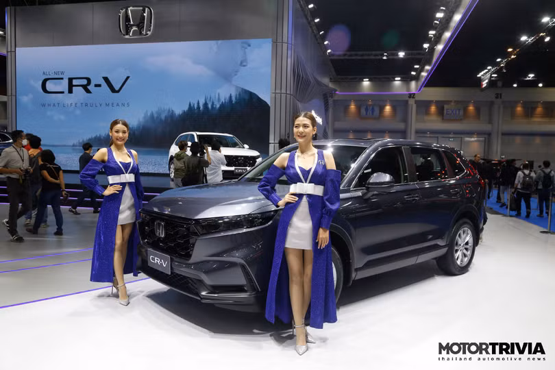 Ảnh thực tế Honda CR-V 2023 vừa ra mắt tại Thái Lan, chờ về Việt Nam