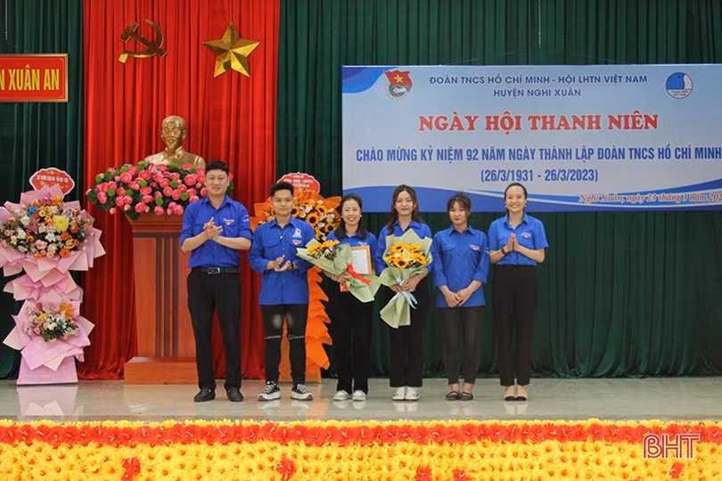 Tuổi trẻ Nghi Xuân sôi nổi tham gia Ngày hội thanh niên 2023