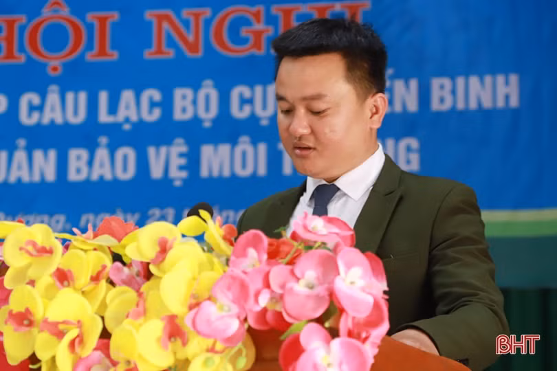 Cựu chiến binh Hà Tĩnh ra mắt câu lạc bộ bảo vệ môi trường