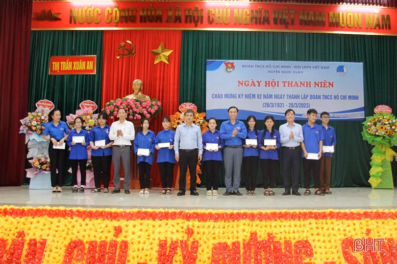 Tuổi trẻ Nghi Xuân sôi nổi tham gia Ngày hội thanh niên 2023