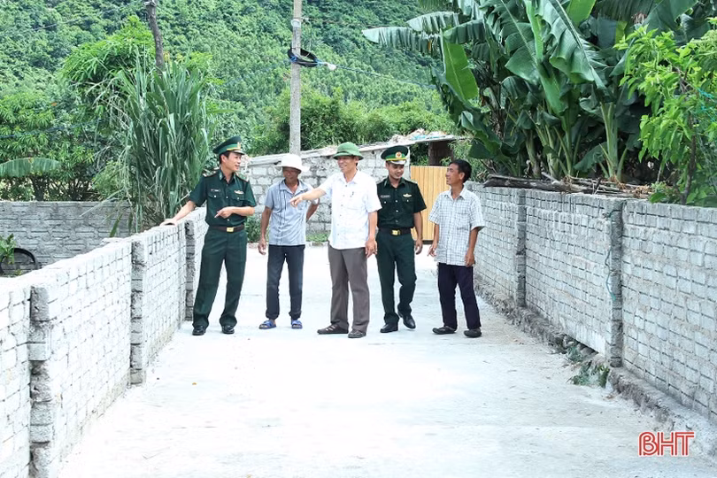 Chốt chặn vững chắc của tuyến biên phòng phía Nam Hà Tĩnh