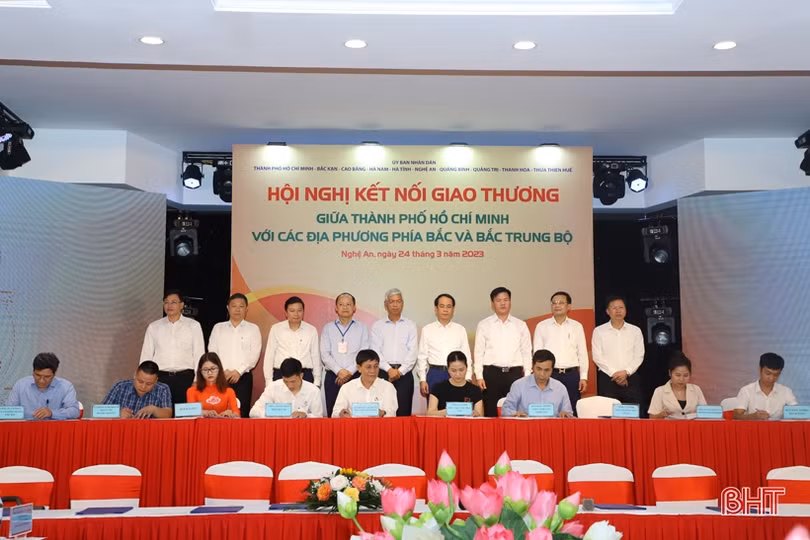 Hà Tĩnh cùng các tỉnh phía Bắc, Bắc Trung Bộ tăng cường kết nối giao thương với TP Hồ Chí Minh