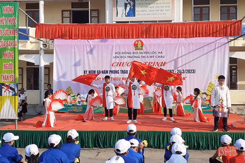 Thiếu nhi Hà Tĩnh náo nức với Ngày hội “Thiếu nhi vui khỏe - Tiến bước lên Đoàn”