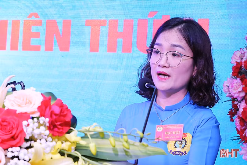 Đại hội điểm công đoàn cơ sở ngành y tế Hà Tĩnh