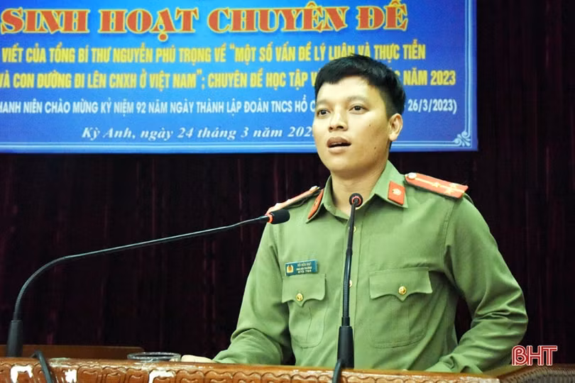 Sôi nổi sinh hoạt chuyên đề “Một số vấn đề lý luận và thực tiễn về CNXH và con đường đi lên CNXH ở Việt Nam”