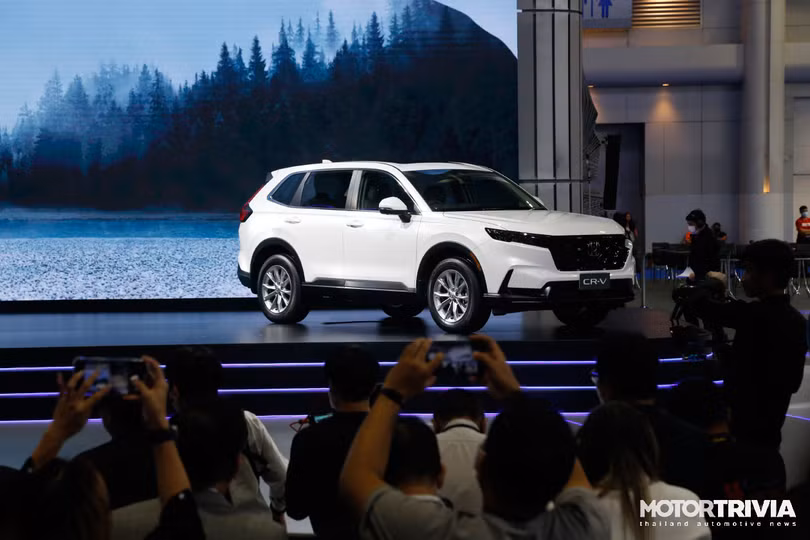 Ảnh thực tế Honda CR-V 2023 vừa ra mắt tại Thái Lan, chờ về Việt Nam