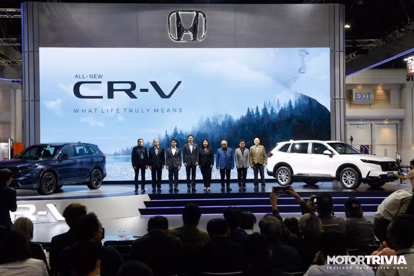 Ảnh thực tế Honda CR-V 2023 vừa ra mắt tại Thái Lan, chờ về Việt Nam