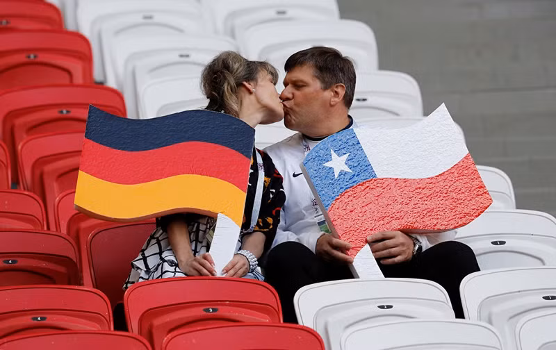 photo fan bong da the gioi cuong nhiet voi confederations cup 2017