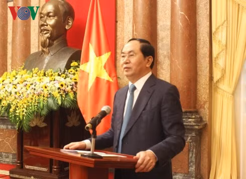 chu tich nuoc tran dai quang tra loi phong van bao chi nga va belarus