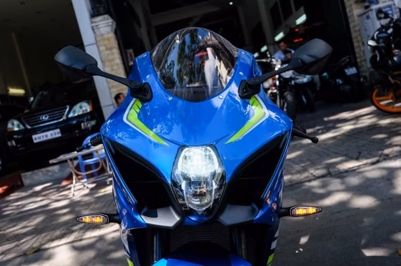 suzuki gsx r1000 2017 dau tien tai viet nam
