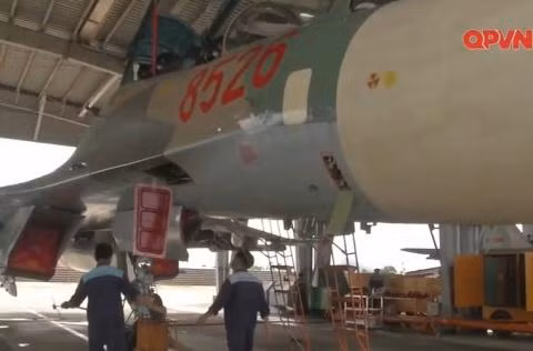 su 27 viet nam ban dan that sau nang cap