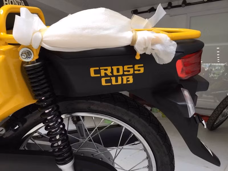 xe doc honda cross cub 110 2017 dau tien ve viet nam