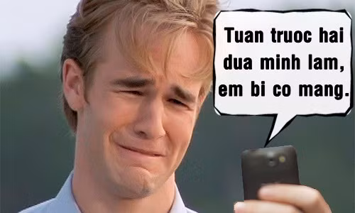 cuoi ra nuoc mat voi loi nhan tin khong dau