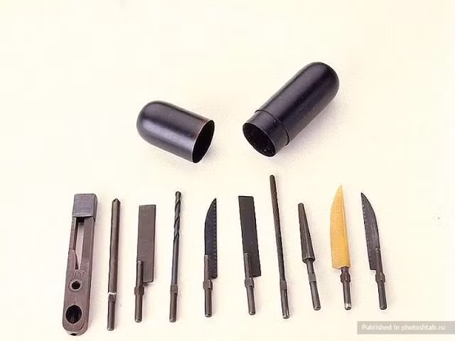 Choáng với vũ khí gián điệp được ngụy trang như phim trinh thám