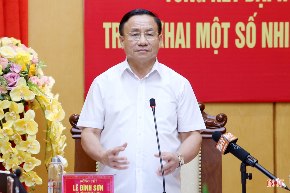 Sàng lọc kỹ để có Ban Chấp hành Đảng bộ tỉnh Hà Tĩnh uy tín trước Nhân dân