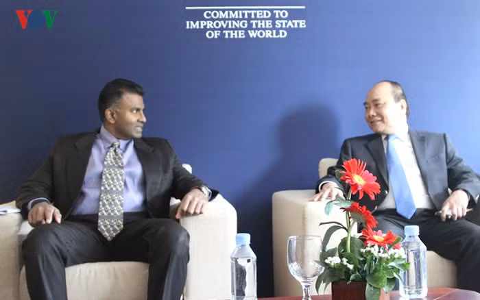 hoat dong cua thu tuong tai dien dan kinh te the gioi ve asean