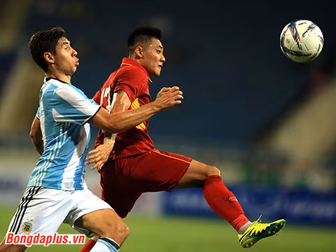 u22 viet nam thua trang 5 ban truoc u20 argentina