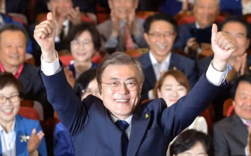 tan tong thong han quoc moon jae in muon hoa giai voi trieu tien