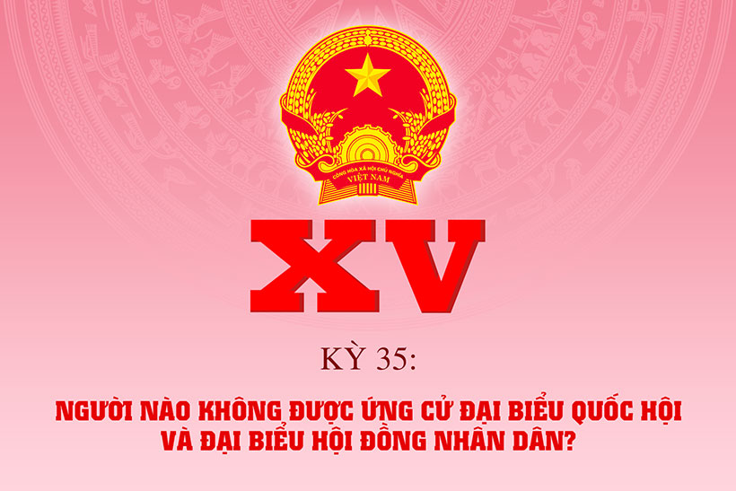 Người nào không được ứng cử đại biểu Quốc hội và đại biểu Hội đồng nhân dân?
