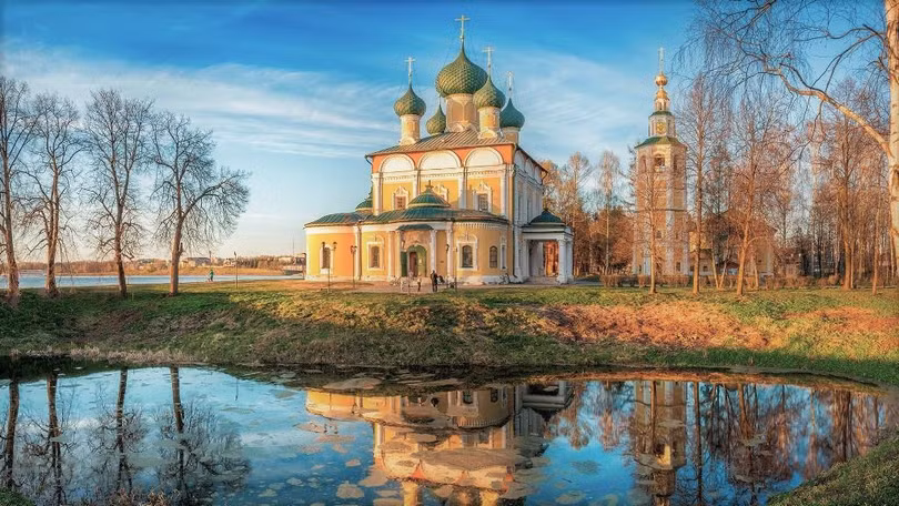 Cảnh làng quê Nga đẹp như tranh vẽ bên dòng Volga - Baltic