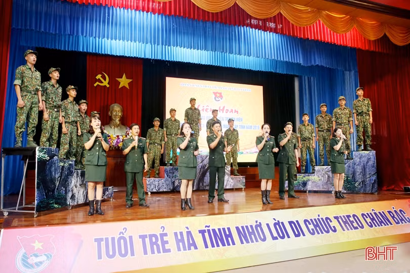 Huyện đoàn Kỳ Anh nhất Liên hoan Báo cáo viên, tuyên truyền viên và tuyên truyền ca khúc cách mạng
