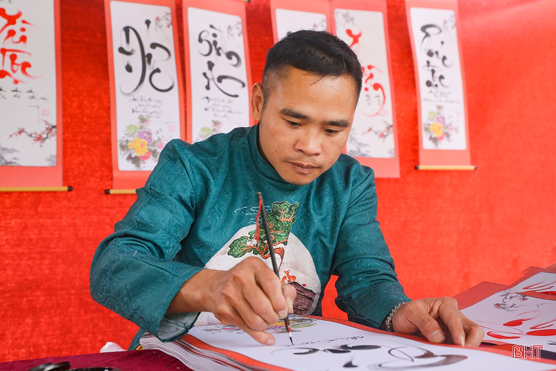 “Cho chữ” ngày xuân 