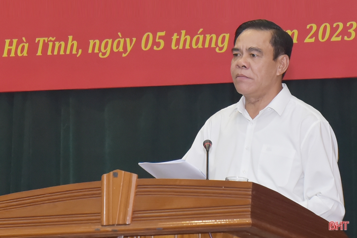 Tiếp tục nỗ lực, linh hoạt trong cách làm, đưa Hà Tĩnh sớm đạt tỉnh nông thôn mới