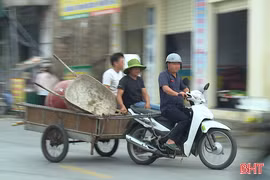 Chủ quan trên đường làng, hiểm họa cận kề