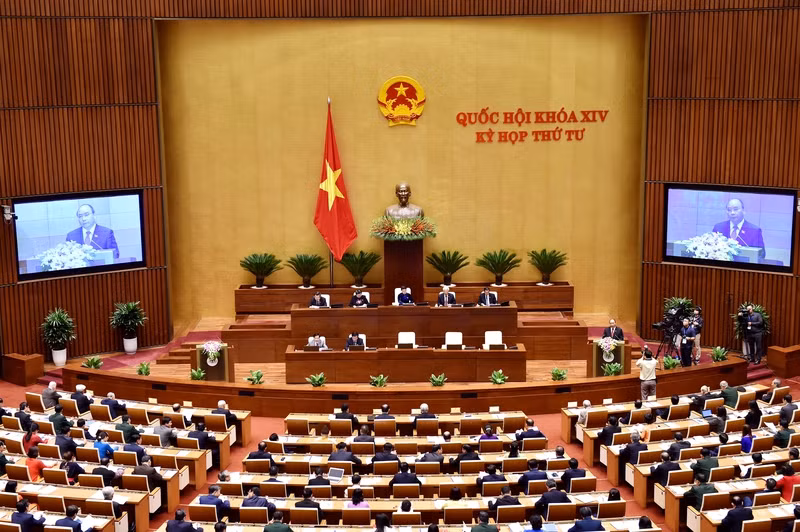 khai mac ky hop thu tu quoc hoi khoa 14