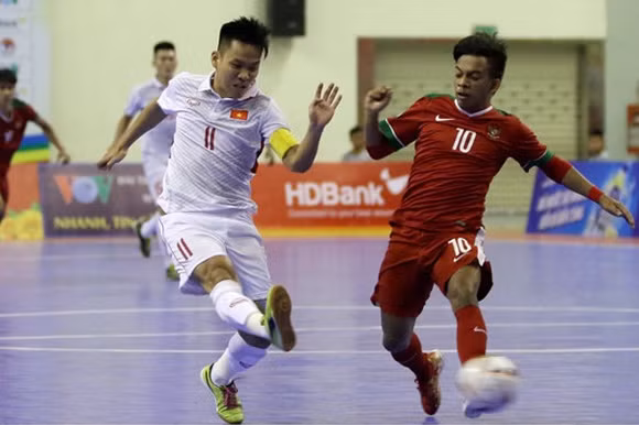 thang nghet tho indonesia viet nam dat mot chan vao ban ket futsal dong nam a